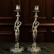 Подсвечники «Турчанки» из латуни и бронзы — необычный подарок — фотография 1