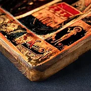 Подарочная икона "Святой Пантелеймон-целитель" дерево — фотография 7