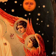 На память: Икона Божией матери "Милосердия двери" — фотография 4