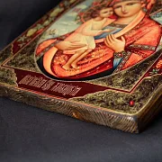 Икона Божией матери "Жировицкая " — красивый подарок — фотография 7