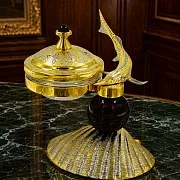 Икорница "Обсидиан". Златоуст — необычный подарок — фотография 1