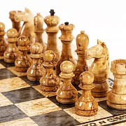 Шахматы из карельской берёзы в подарок — фотография 3