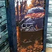 Подарочные нарды под стеклом «BMW» — фотография 9