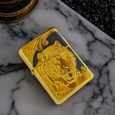 Ручная работа: Зажигалка Zippo "Тигр" № 2