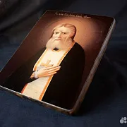 Икона "Святой Преподобный Серафим Саровский" — красивый подарок — фотография 3