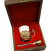 Подарочная сувенирная кофейная чашка "Модерн" — фотография 2