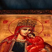 Икона Богоматери "Избавительница от бед страждущих — оригинальный подарок — фотография 7