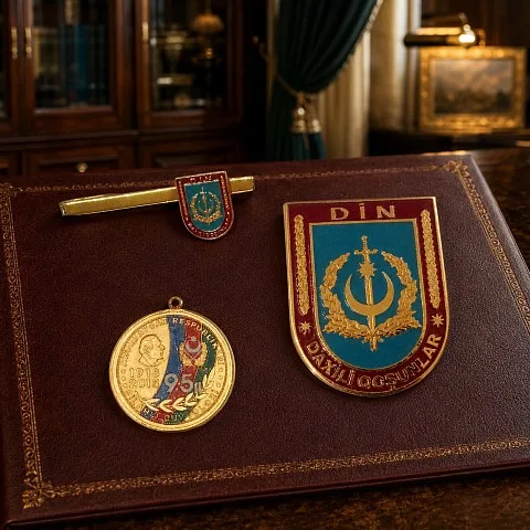 Сувениры с символикой МВД Азербайджана в подарок