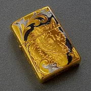 Сувенирная зажигалка Zippo "Вожак и стая" в подарок — фотография 2