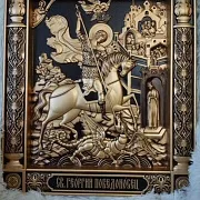 Икона Георгий Победоносец в подарок — фотография 1