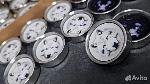 На память: Стальные фишки для нард «Лофт»