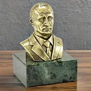 Подарочный бронзовый бюст «Путин В.В.» — фотография 1