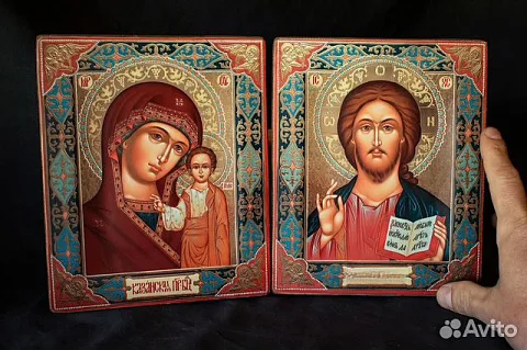 Венчальная пара. Казанская Богоматерь и Спас — необычный подарок